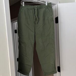 Sonoma women’s Forest Green Joggers